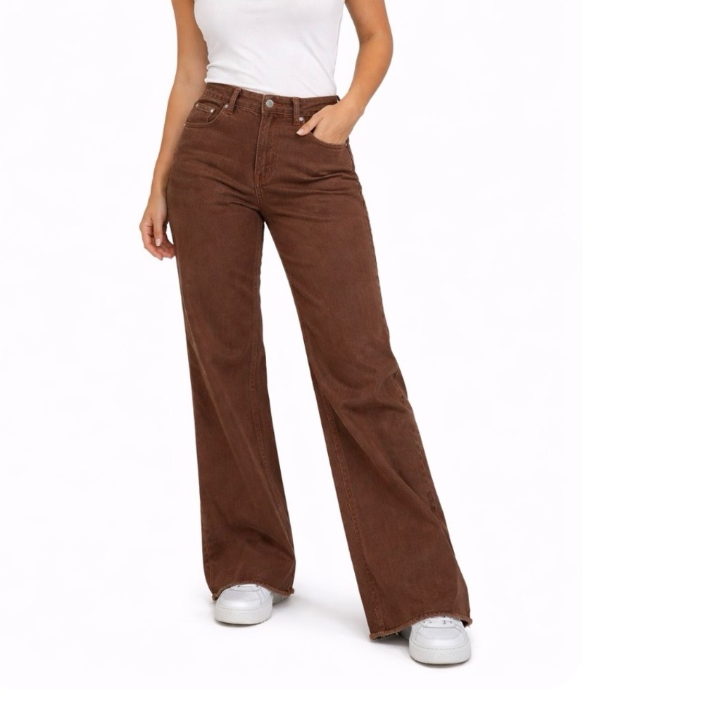No Fear x H&M The Skate Kitchen Wide Leg Jeans  Baggy Jeans No Fear Hype Style 4